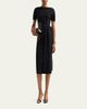 Chiara Boni La Petite Robe Sedva Sequin-Embellished Sheath Midi Dress - 2