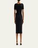 Chiara Boni La Petite Robe Sedva Sequin-Embellished Sheath Midi Dress - 4