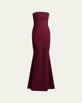 Chiara Boni La Petite Robe Vepse Strapless Mermaid Gown