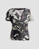 Chiara Boni La Petite Robe Women's Aaral Floral V-Neck Top - 1