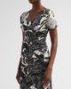 Chiara Boni La Petite Robe Women's Aaral Floral V-Neck Top - 4