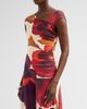 Chiara Boni La Petite Robe Women's Aasha Floral Asymmetric Top - 4