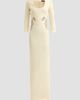 Chiara Boni La Petite Robe Women's Addie Embellished-Side Column Gown - 1