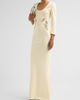 Chiara Boni La Petite Robe Women's Addie Embellished-Side Column Gown - 4