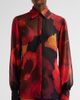 Chiara Boni La Petite Robe Women's Ajap Floral Georgette Blouse - 5