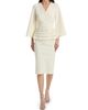 Chiara Boni La Petite Robe Women's Alima Wrap Peplum Midi-Dress - 2