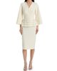 Chiara Boni La Petite Robe Women's Alima Wrap Peplum Midi-Dress - 3