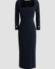 Chiara Boni La Petite Robe Women's Aquari Embellished Midi Dress - 1