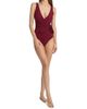 Chiara Boni La Petite Robe Women's Basia Sequin-Embellished Rosette One-Piece Swimsuit - 2