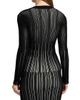 Chiara Boni La Petite Robe Women's Briar Rib-Knit V-Neck Top - 5