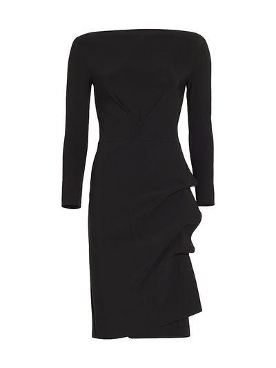Chiara Boni La Petite Robe Women's Cassandre Wrap-Effect Boatneck Dress