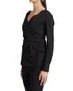 Chiara Boni La Petite Robe Women's Eliman Rosette-Detailed Wrap-Style Top - 4