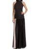 Chiara Boni La Petite Robe Women's Etani Plisse Drop Waist Halter Gown - 3