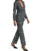 Chiara Boni La Petite Robe Women's Fredynah Polka Dot Jersey Kick-Flare Pants - 2