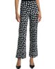Chiara Boni La Petite Robe Women's Fredynah Polka Dot Jersey Kick-Flare Pants - 3