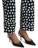 Chiara Boni La Petite Robe Women's Fredynah Polka Dot Jersey Kick-Flare Pants - 6