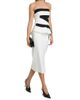 Chiara Boni La Petite Robe Women's Gabry Striped Strapless Top - 2