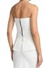 Chiara Boni La Petite Robe Women's Gabry Striped Strapless Top - 5