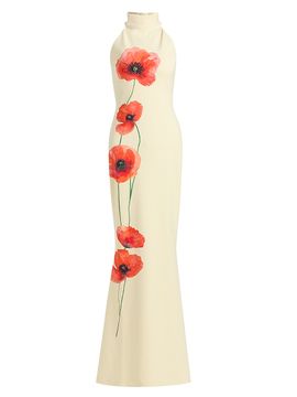 Chiara Boni La Petite Robe Women's Gudrum Peony Trumpet Gown