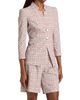 Chiara Boni La Petite Robe Women's Hisako Tweed-Print Stretch-Jersey Blazer - 4