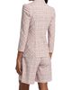 Chiara Boni La Petite Robe Women's Hisako Tweed-Print Stretch-Jersey Blazer - 5