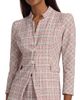Chiara Boni La Petite Robe Women's Hisako Tweed-Print Stretch-Jersey Blazer - 6