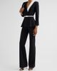 Chiara Boni La Petite Robe Women's Hollis Mix Media Peplum Jumpsuit - 4