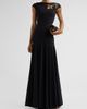 Chiara Boni La Petite Robe Women's Isolda Beaded 3D Flower Appliqué Drop-Waist Maxi Dress - 2