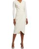 Chiara Boni La Petite Robe Women's Jodene Pleated Wrap Midi Dress - 3