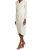 Chiara Boni La Petite Robe Women's Jodene Pleated Wrap Midi Dress - 4