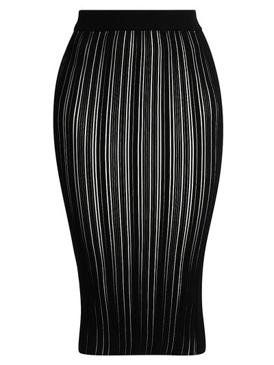 Chiara Boni La Petite Robe Women's Kalika Rib-Knit Midi-Skirt