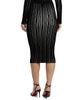 Chiara Boni La Petite Robe Women's Kalika Rib-Knit Midi-Skirt - 5