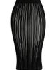 Chiara Boni La Petite Robe Women's Kalika Rib-Knit Midi-Skirt - 8