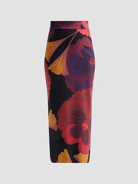Chiara Boni La Petite Robe Women's Luminette Floral Midi Skirt