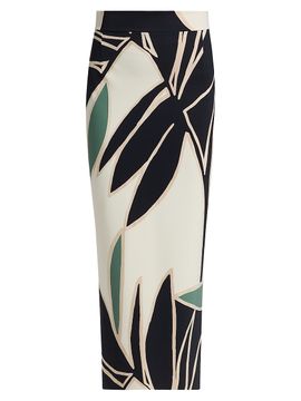 Chiara Boni La Petite Robe Women's Luminette Floral Pencil Midi-Skirt