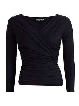 Chiara Boni La Petite Robe Women's Manju Draped Top