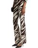 Chiara Boni La Petite Robe Women's Maren Zebra-Striped Jersey Straight Pants - 4