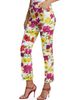 Chiara Boni La Petite Robe Women's Nuccia Floral Stretch Crop Pants - 4