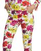 Chiara Boni La Petite Robe Women's Nuccia Floral Stretch Crop Pants - 6