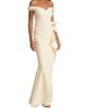 Chiara Boni La Petite Robe Women's Radoslava Off-The-Shoulder Wrap Gown - 2