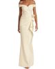 Chiara Boni La Petite Robe Women's Radoslava Off-The-Shoulder Wrap Gown - 3