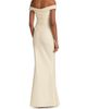 Chiara Boni La Petite Robe Women's Radoslava Off-The-Shoulder Wrap Gown - 5