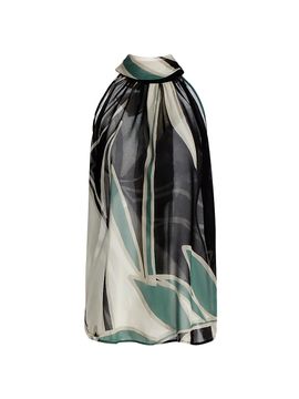 Chiara Boni La Petite Robe Women's Rysia Printed Halter Top