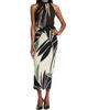 Chiara Boni La Petite Robe Women's Rysia Printed Halter Top - 2