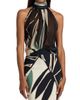 Chiara Boni La Petite Robe Women's Rysia Printed Halter Top - 3