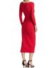 Chiara Boni La Petite Robe Women's Sayon Gathered Stretch-Jersey Cocktail Dress - 5