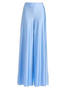 Chiara Boni La Petite Robe Women's Skyla Satin Wide-Leg Pants