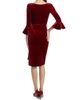 Chiara Boni La Petite Robe Women's Triana Velvet Wrap Dress - 5