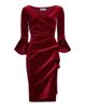 Chiara Boni La Petite Robe Women's Triana Velvet Wrap Dress - 8