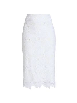 Chiara Boni La Petite Robe Women's Ufide Lace Midi-Skirt